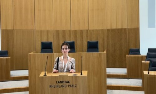 Der erste Auftritt im Landtag